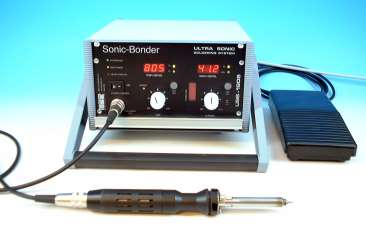 USS-1908 ultrasonic soldering system by MBR Electronics GmbH Switzerland